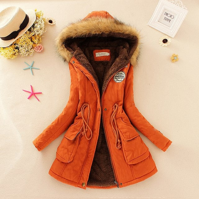 2019 basic winter coat women oversize warm