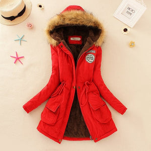 2019 basic winter coat women oversize warm