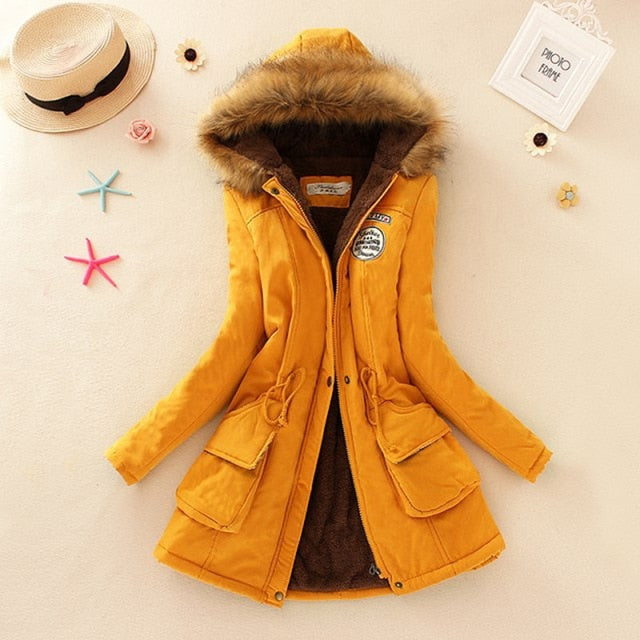 2019 basic winter coat women oversize warm