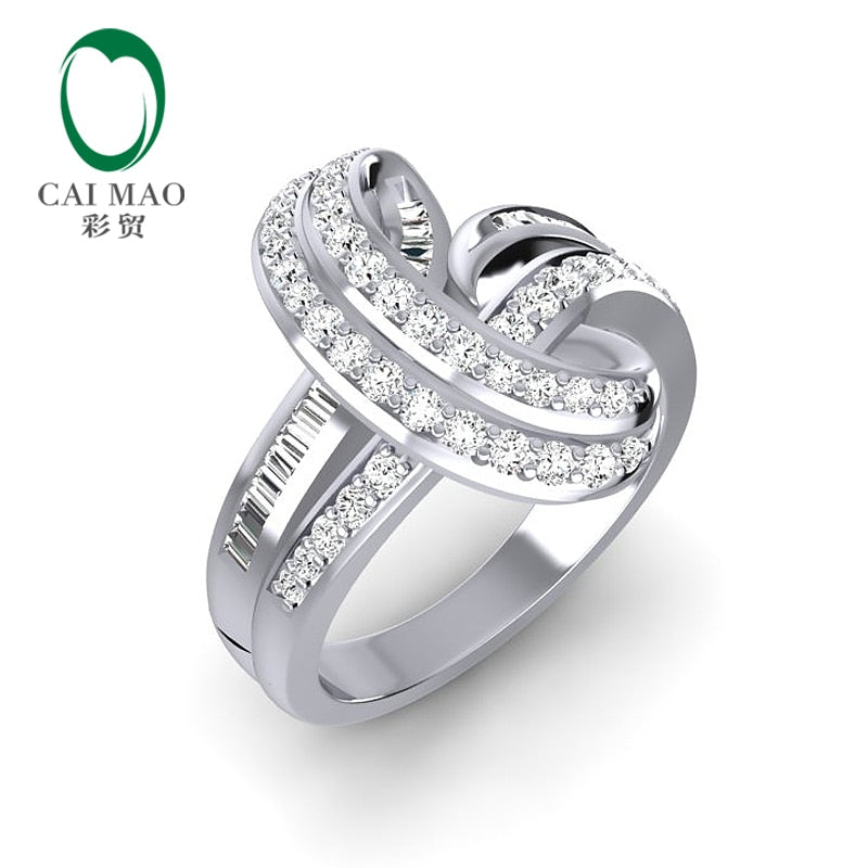 Caimao 10.3ct Natural Diamond 14K White